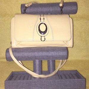 Rosetta Yellow Trifold Wallet Purse/Clutch